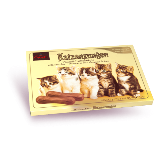 Sarotti | Katzenzungen - feinste Vollmilchschokolade