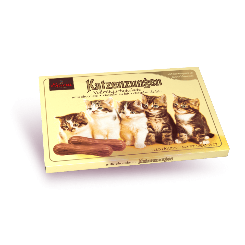 Sarotti | Katzenzungen - feinste Vollmilchschokolade