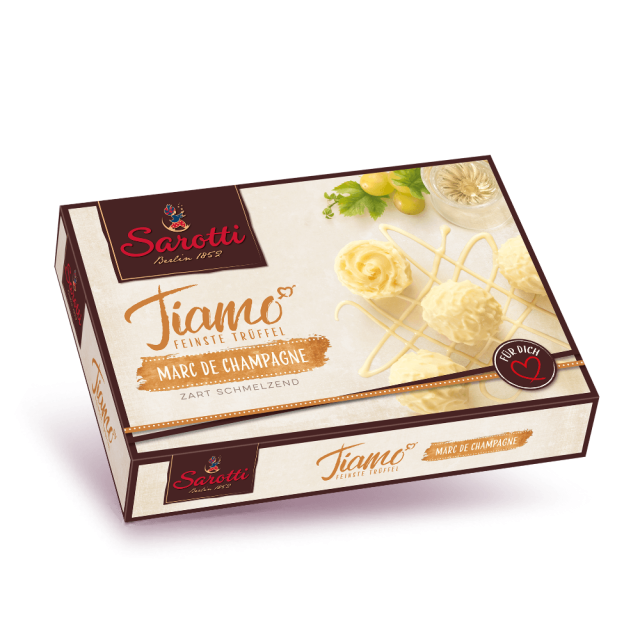 Sarotti | Tiamo Marc de Champagne - Feine Trüffel mit Marc de Champagne