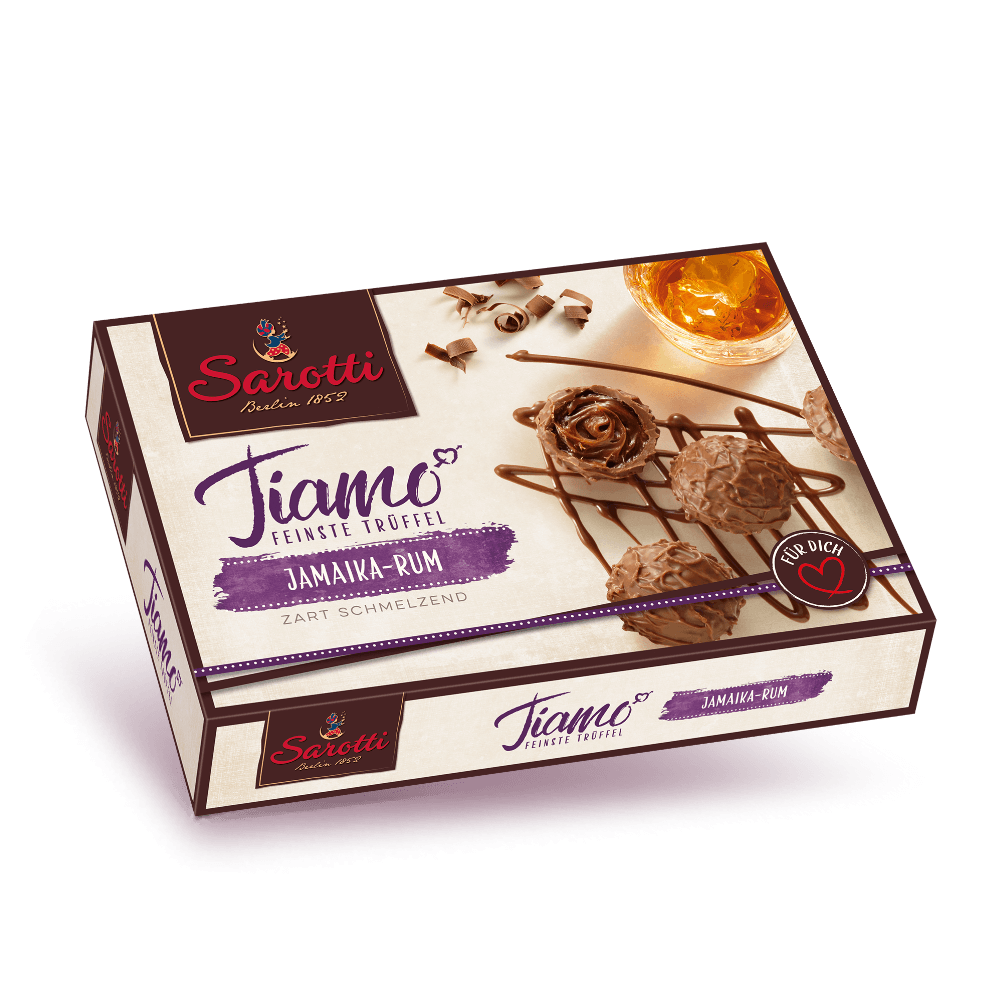 Pralinen – Tiamo – Jamaika-Rum